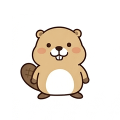 Cute Biba-suke Stickers