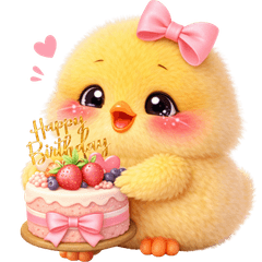 Grumpy Fried Egg & Cute Chick