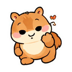 복슬복슬 다람쥐 감정폭발