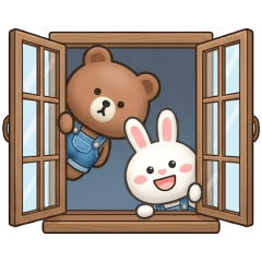 <澎澎裙×熊咖兔兔>超實用日常♡♡♡～