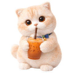 Khao-Pong Cute cat 3D (No Text)