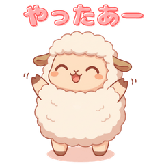 Cute sheep stickers52