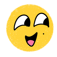 Emoji : Happy yellow 3