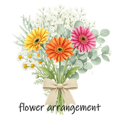 A bouquet just for you.