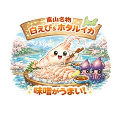 會動的 日本47都道府縣美食與吉祥物 1