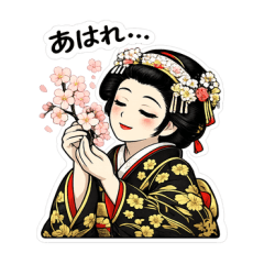 優雅歌舞伎・女形貼圖 2