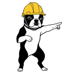 Surreal Boston Terrier Stickers 2