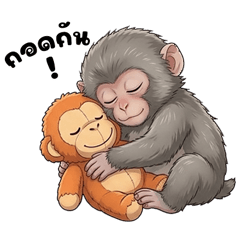 น้องลิงน้อยคอยรัก
