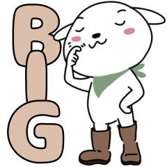 Heartfelt Rabbit: Big Animated Messages