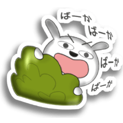 Rabbit stickers 1