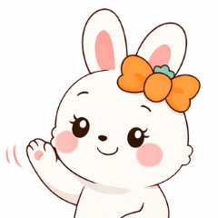 Mocchi Spring Bunny Stickers