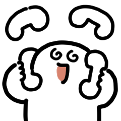 微笑辦公桌動漫貼紙