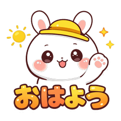 Daily Bunny: Laid-back Hellos