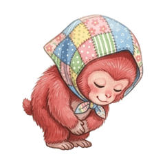 Patchu the Fluffy Monkey