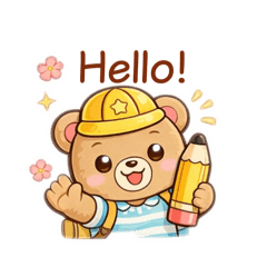 Jerry上學趣！（老師專用貼圖）