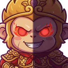Cute Wukong: Baby Face No Text Bigs