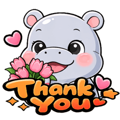 Taro Hippo is super cute