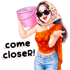 Yuri sexy girl 12 Songkran big EN