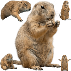 BIG! 草原土撥鼠真人版