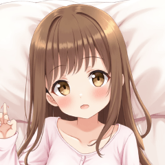 Everyday-use Pajama Girl BIG Sticker