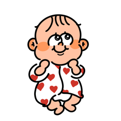 kawaii minipira stamp