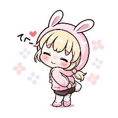 Run-chan Everyday Emotion Stickers