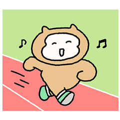 Cute Running Monkey
