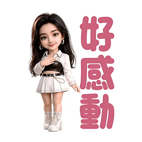 可愛活潑女孩 5 - 動起來 (全螢幕)