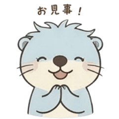 Sleepy Otter Stickers2