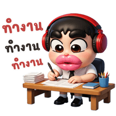 บักแห้ว ทำงานๆ