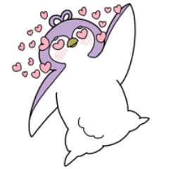 A penguin trying to live [love]