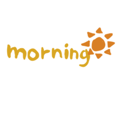 Hand written sticker