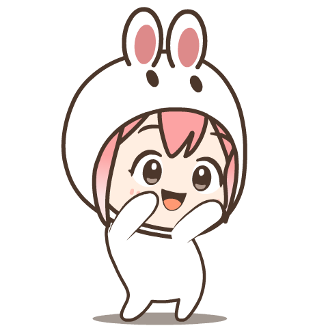 Chibi Rabbit : Pop-up stickers