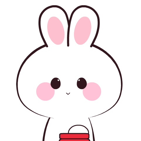 Kawaii Rabbit 4 : Pop-up stickers