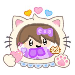 Chatty Colorful Girl