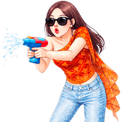 ยูริเซ็กซี่เกิร์ล 12 สงกรานต์ no text