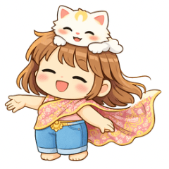 Mochi Girl &her cat | Thailand adventure