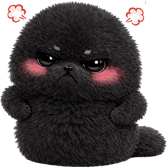 ❤️เบบี๋ อุ๋งอุ๋งดำ น่ารัก❤️(No Text)