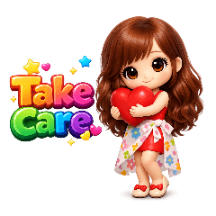 Multi Mood Girl Chat Stickers