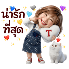 Lovely pretty & funny, Thip so cute.