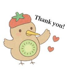 Cute kiwibird simplified daily life (EN)