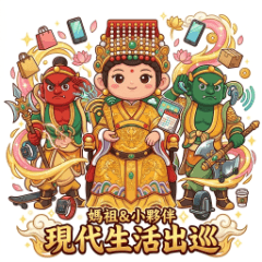 媽祖＆小夥伴－現代生活出巡