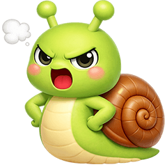 Snail So Cute (No Text)