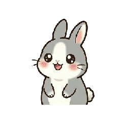 灰白兔兔2