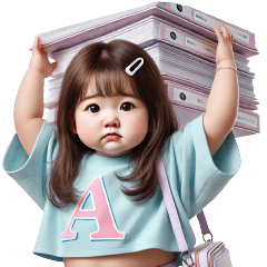 Funny face girl 213 No Text