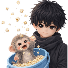 Pangkung and his Friend