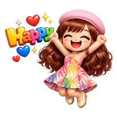 Cute Chat Phrase Stickers