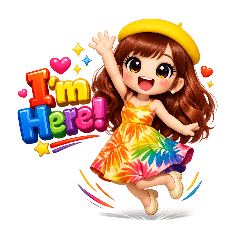 Kawaii Girl Stickers Pack