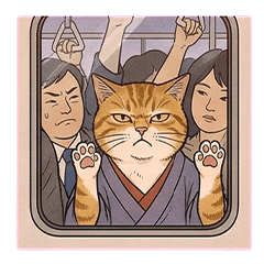 橘貓君✦日常通勤篇