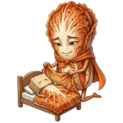 爽脆泡菜：超萌配角的逆襲 (無字大貼圖)